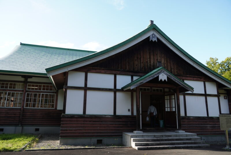 北海道開拓の村　山村エリア　武道学校　外観