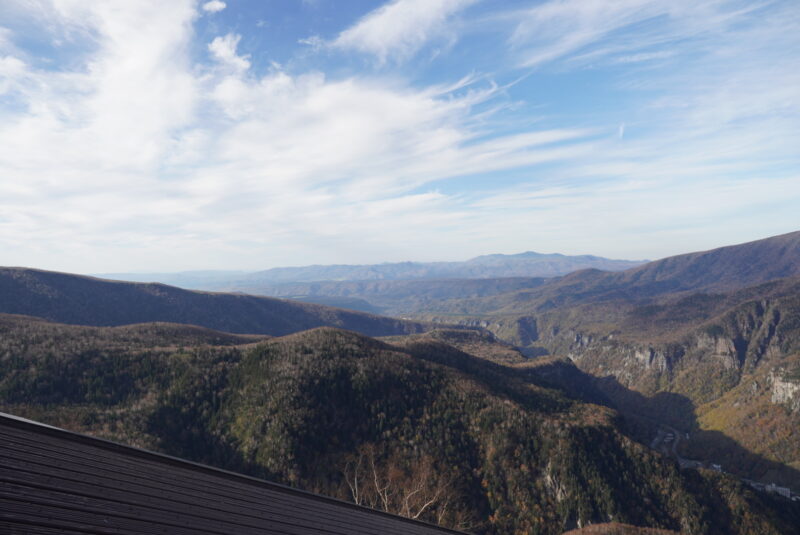 黒岳ロープウェイ　展望台　層雲峡