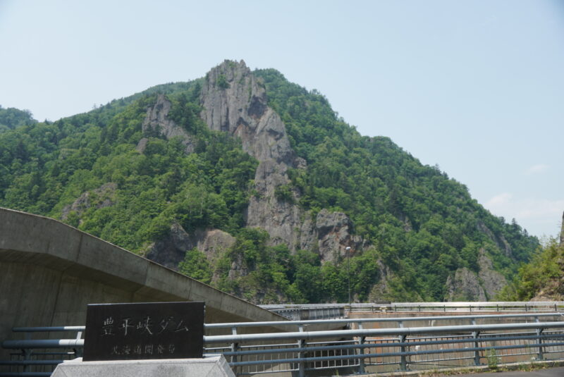 豊平峡ダム　カンバン