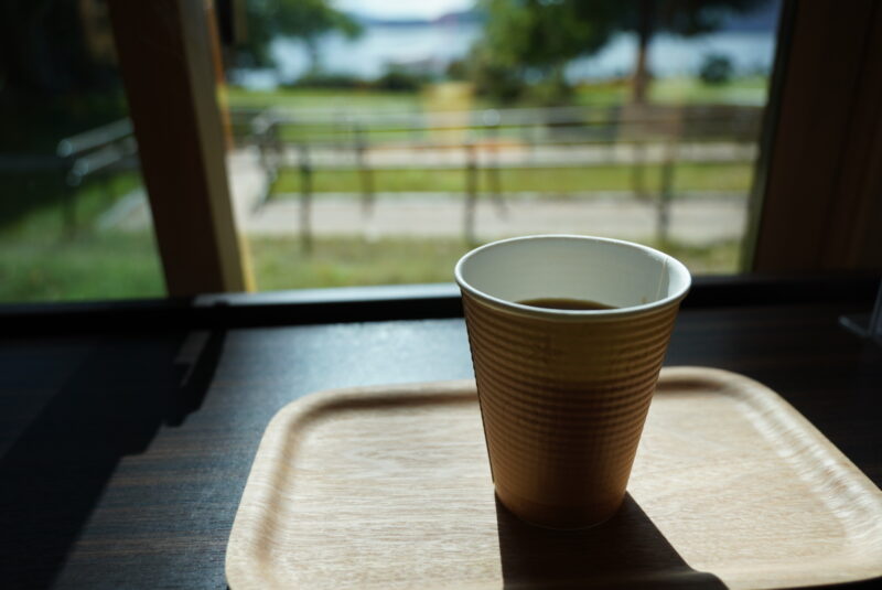 洞爺湖　遊覧船　中島　カフェ