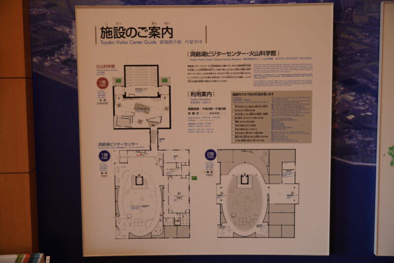 洞爺湖ビジターセンター　施設のご案内