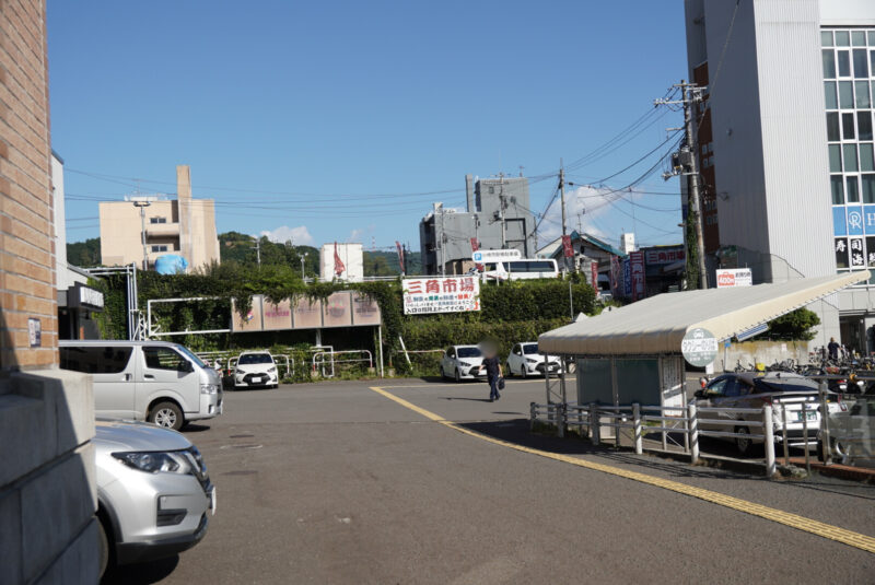 小樽　三角市場　駅前