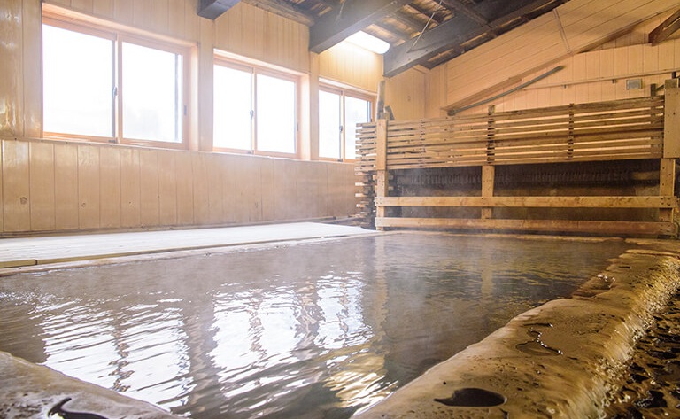 定山渓　日帰り温泉　豊平峡温泉　内湯