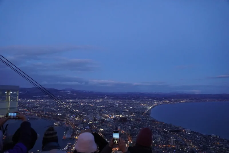 函館山ロープウェイ　夜景