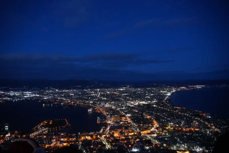 函館山ロープウェイ　夜景