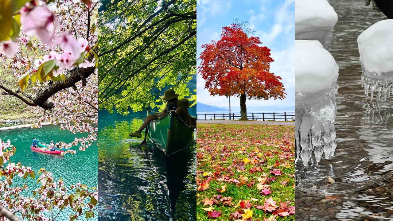 99枚の写真で支笏湖の1年間の天気や自然の変化を徹底紹介！