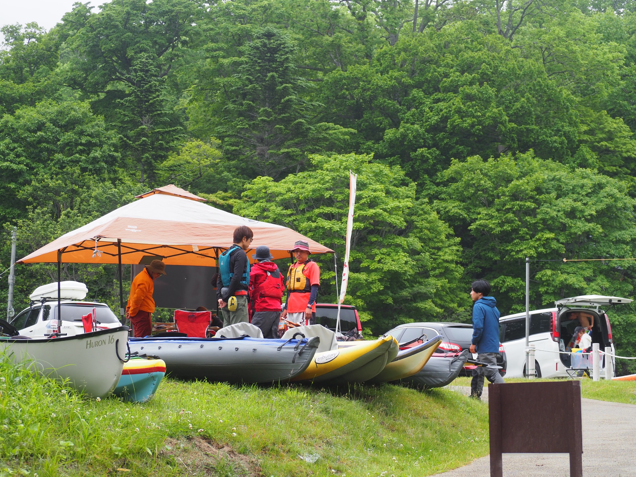 秀岳荘カヌー試乗会