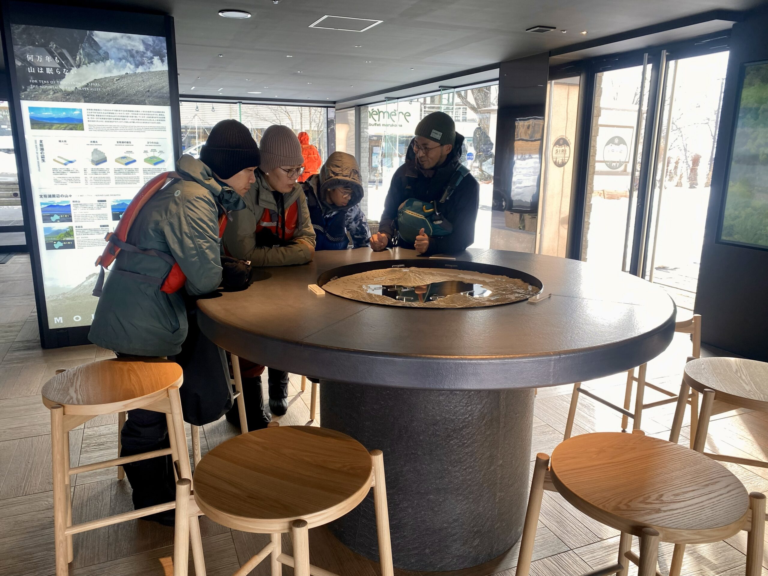 SIRIに戻ってツアーは終了